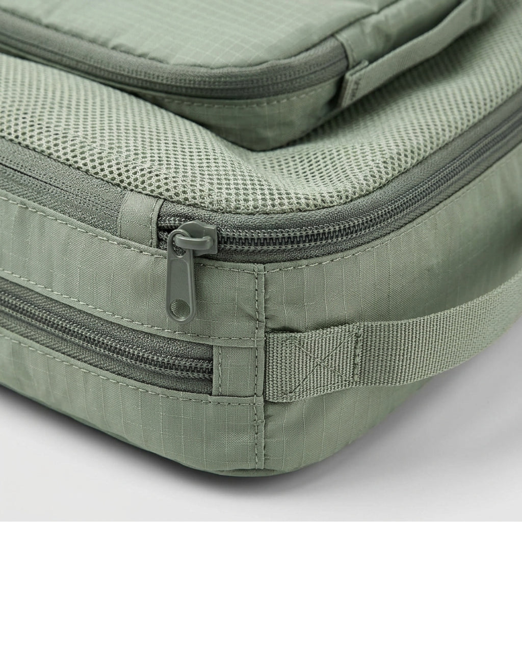 Frbxg Travel Compression Packing Bags Three Piece Sage - Detail view