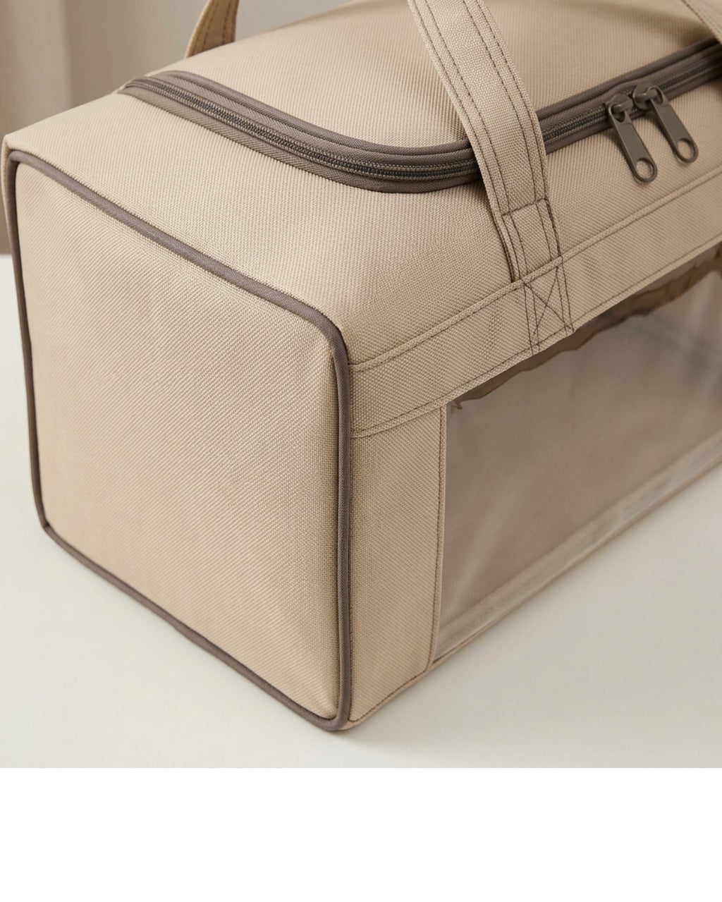 Frbxg Upright Wardrobe Storage Bag Sand - Detail view